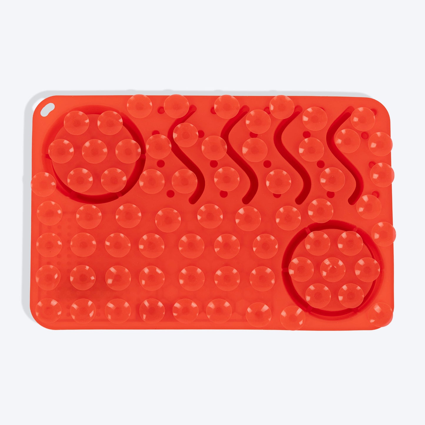 HUFT Paws & Play Puzzle Lick Mat For Dog & Cat - Red
