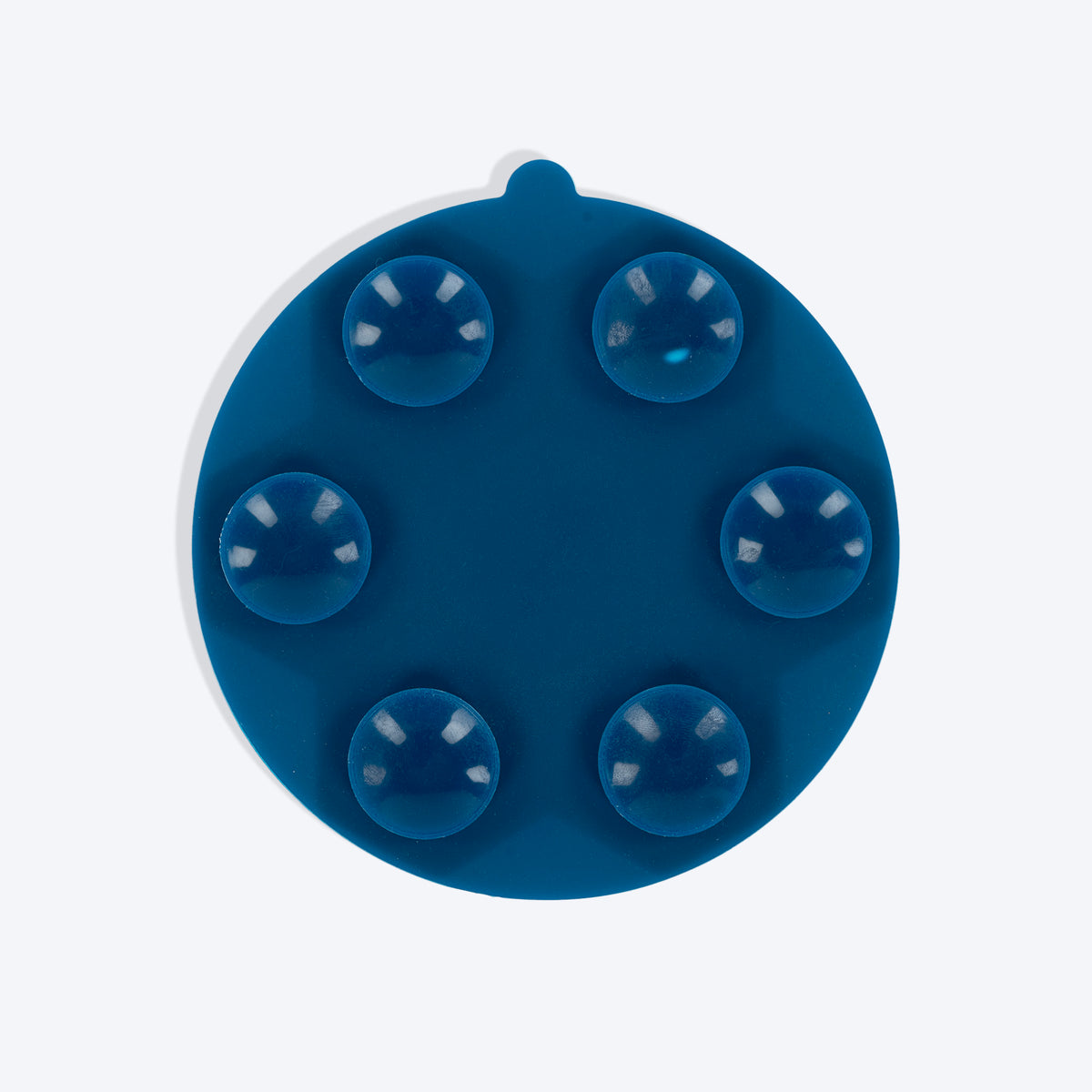HUFT Honeycomb Stick To Bowl Lick Mat For Dog & Cat - Blue - Heads Up For Tails