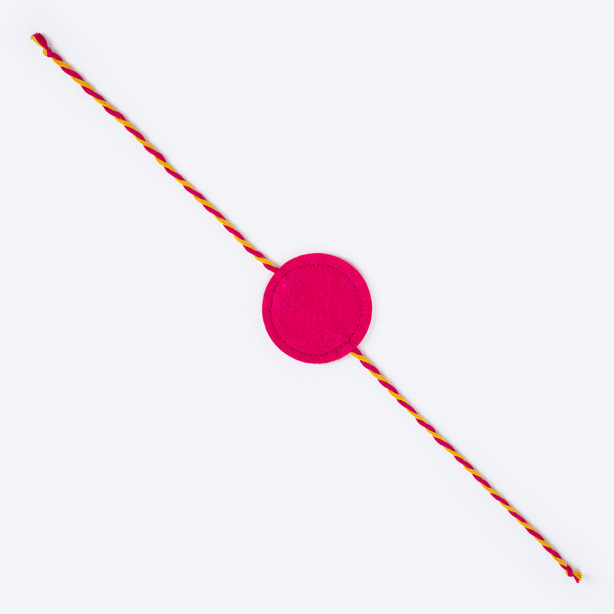 HUFT Furry Ties Dog Rakhi - Pink - Heads Up For Tails