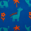 HUFT X Pinklay Strut In Stripes Knot Bandana For Dog - Blue & Orange - Heads Up For Tails