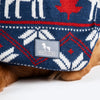 HUFT Snow Dashers Sweater For Dog - Navy Blue - Heads Up For Tails