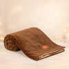 HUFT Plush Royal Blanket For Dog & Cat - Brown
