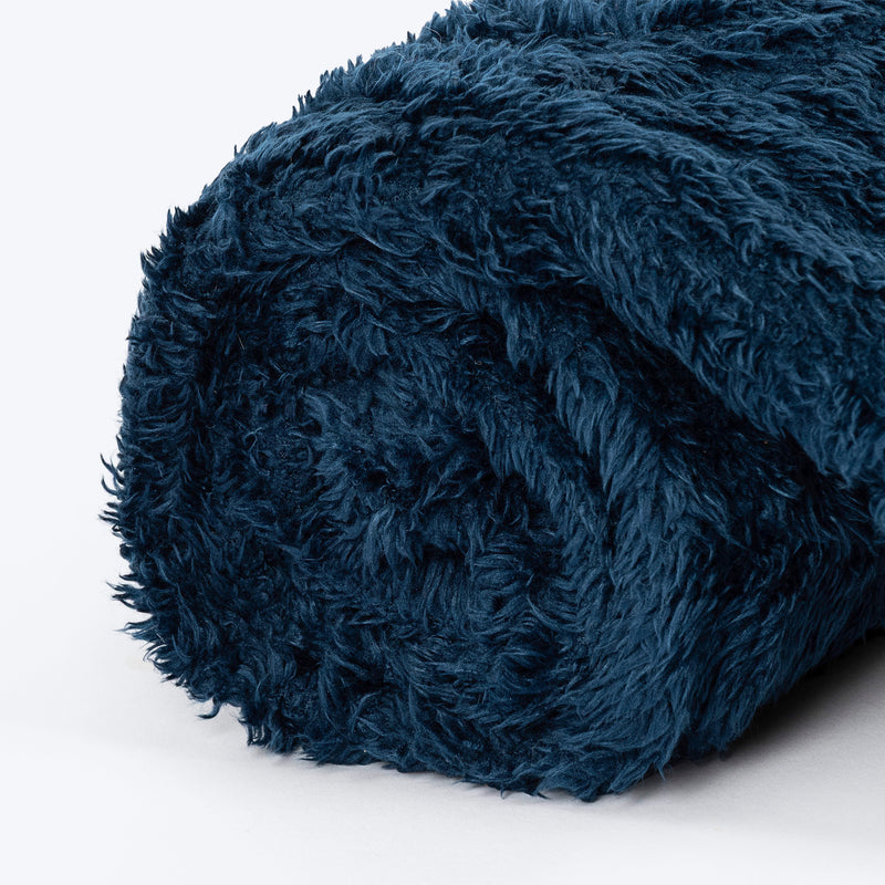 HUFT Plush Comfort Blanket For Dog & Cat - Navy