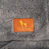 HUFT Plush Royal Blanket For Dog & Cat - Grey