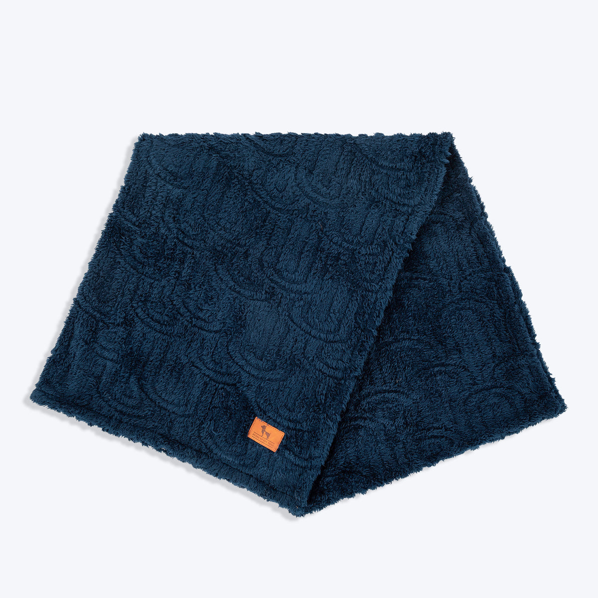 HUFT Plush Comfort Blanket For Dog & Cat - Navy