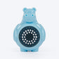 HUFT Brush Buddy Hippo Chew Toy For Dog - Blue