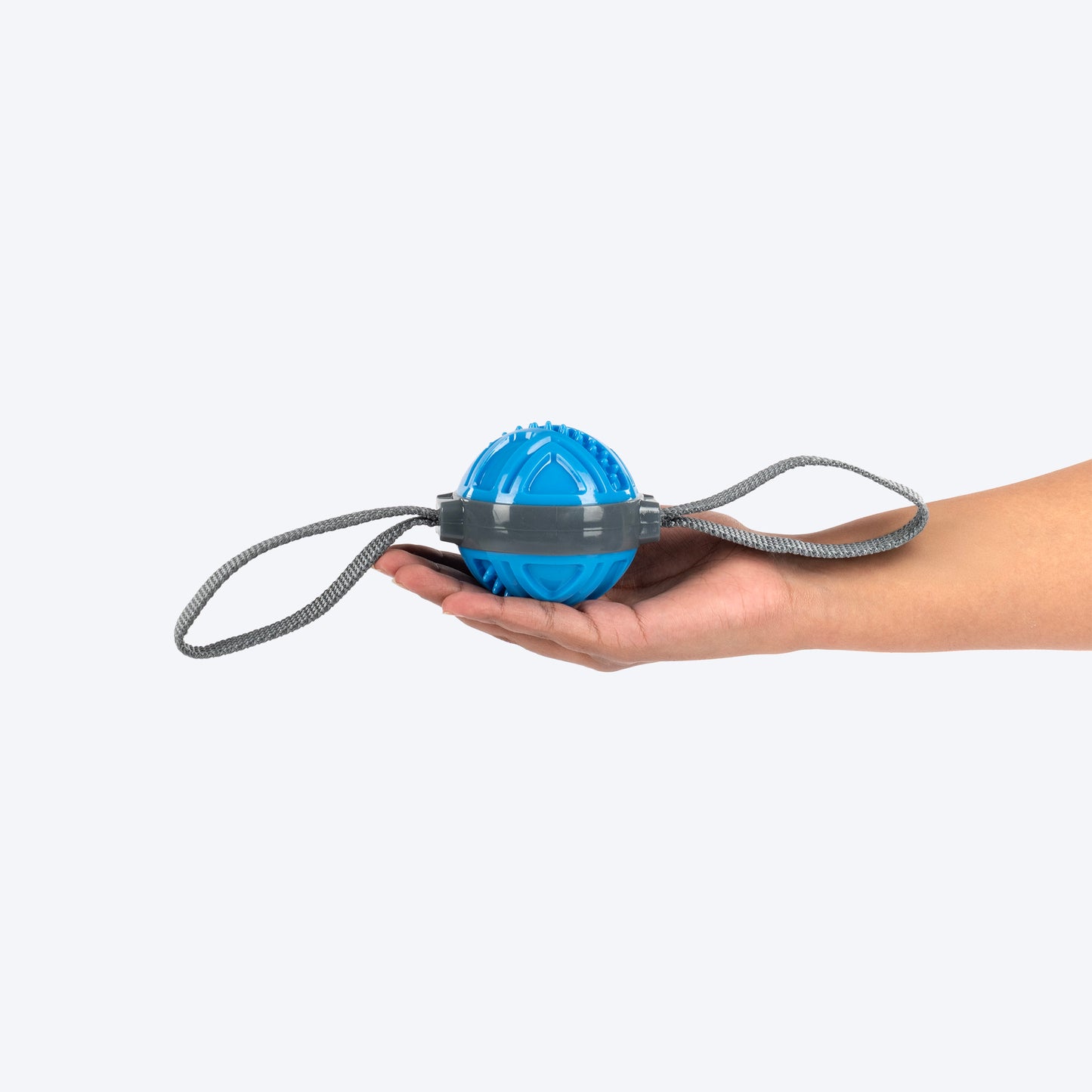 Dash Dog Tug 'n Toss Squeaky Chew Toy For Dog - Blue