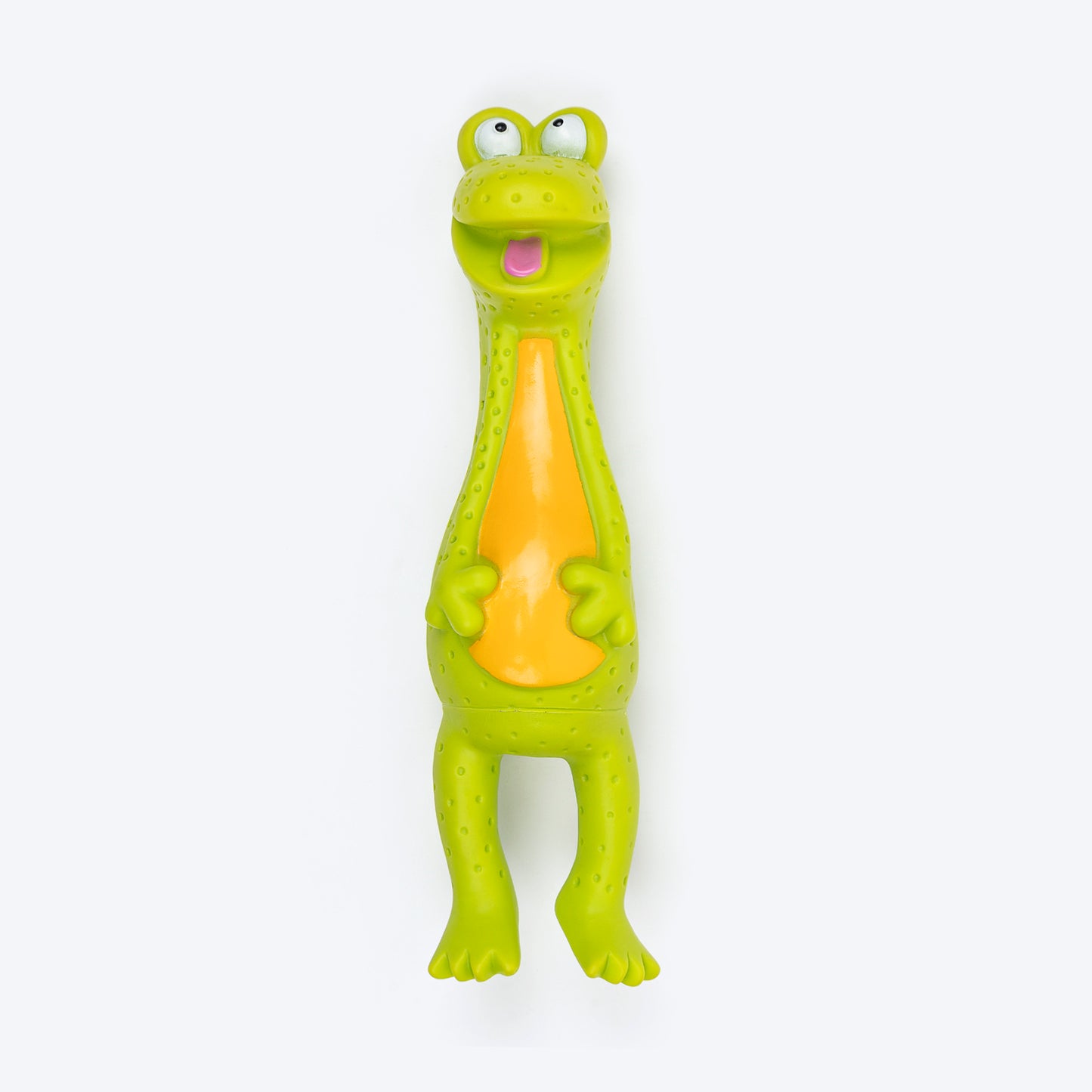 TLC Frog Squeaky Chew Toy For Dog - Green - Heads Up For Tails