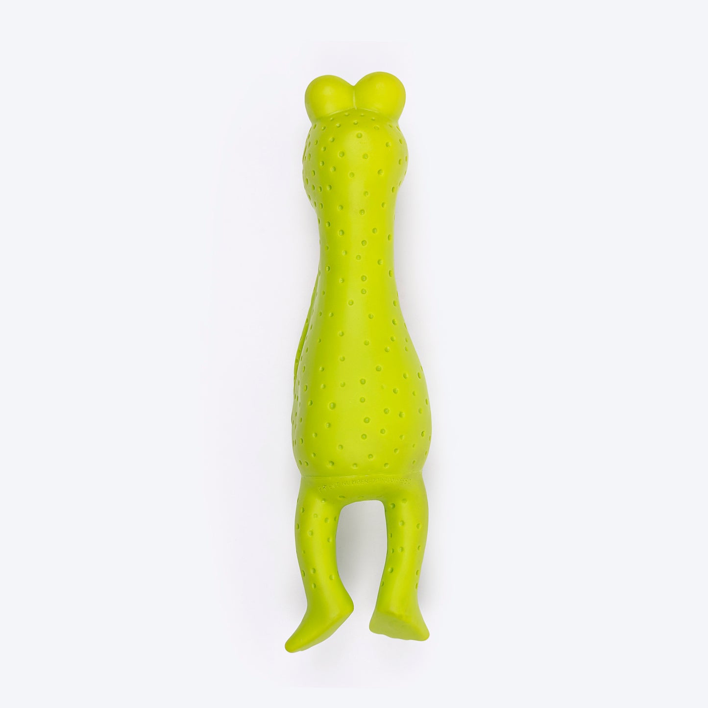TLC Frog Squeaky Chew Toy For Dog - Green - Heads Up For Tails