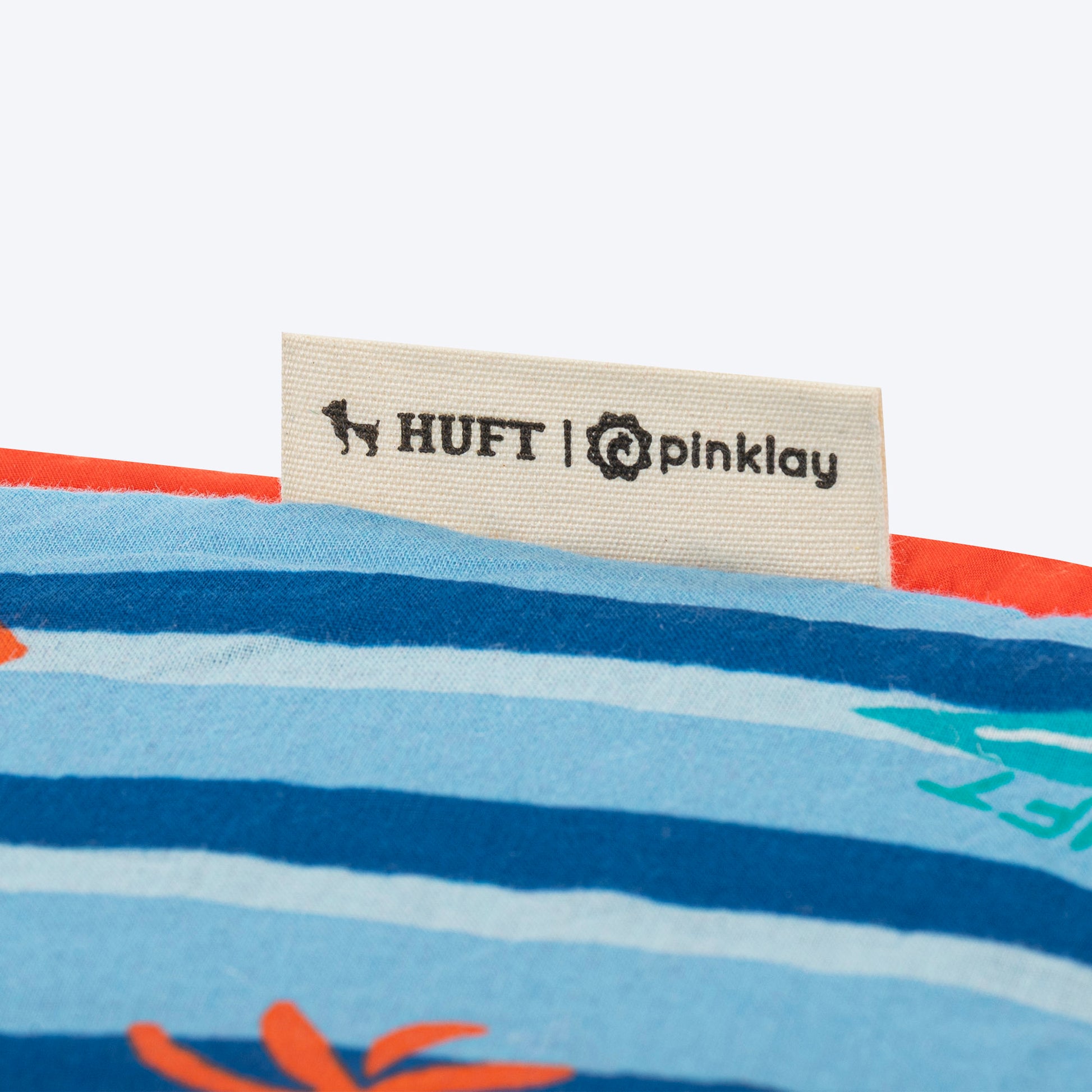 HUFT X Pinklay Strut In Stripes Blanket For Dog & Cat - Blue - Heads Up For Tails