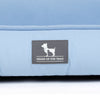 HUFT Personalised Doggie Classic Lounger Bed For Dog - Blue