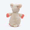 TLC Peppa Boo Squeaky Plush Toy For Dog - White - Heads Up For Tails