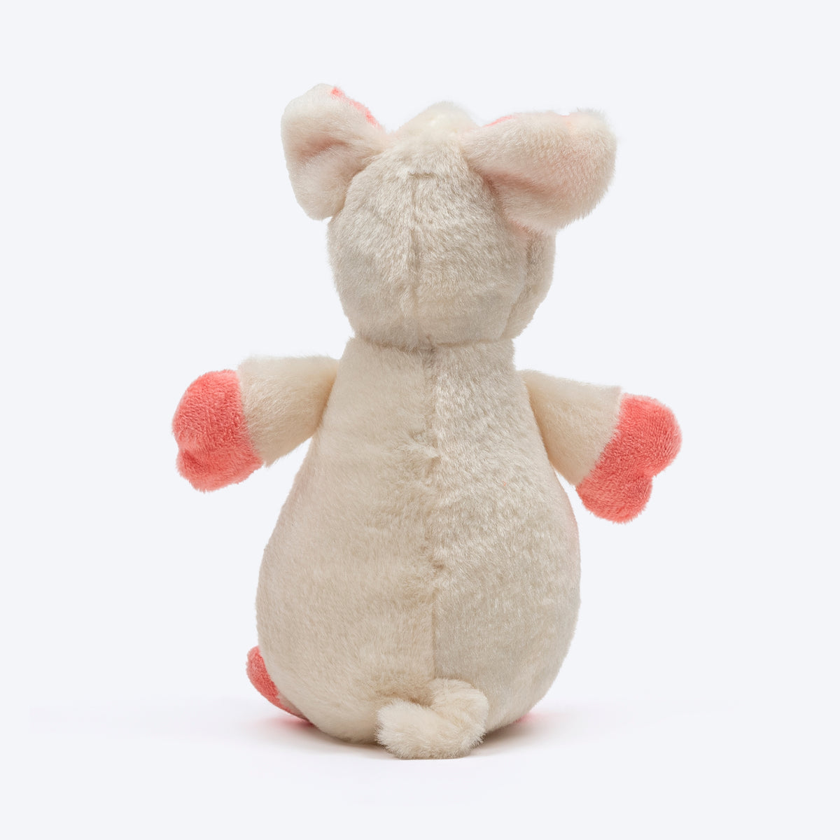 TLC Peppa Boo Squeaky Plush Toy For Dog - White - Heads Up For Tails