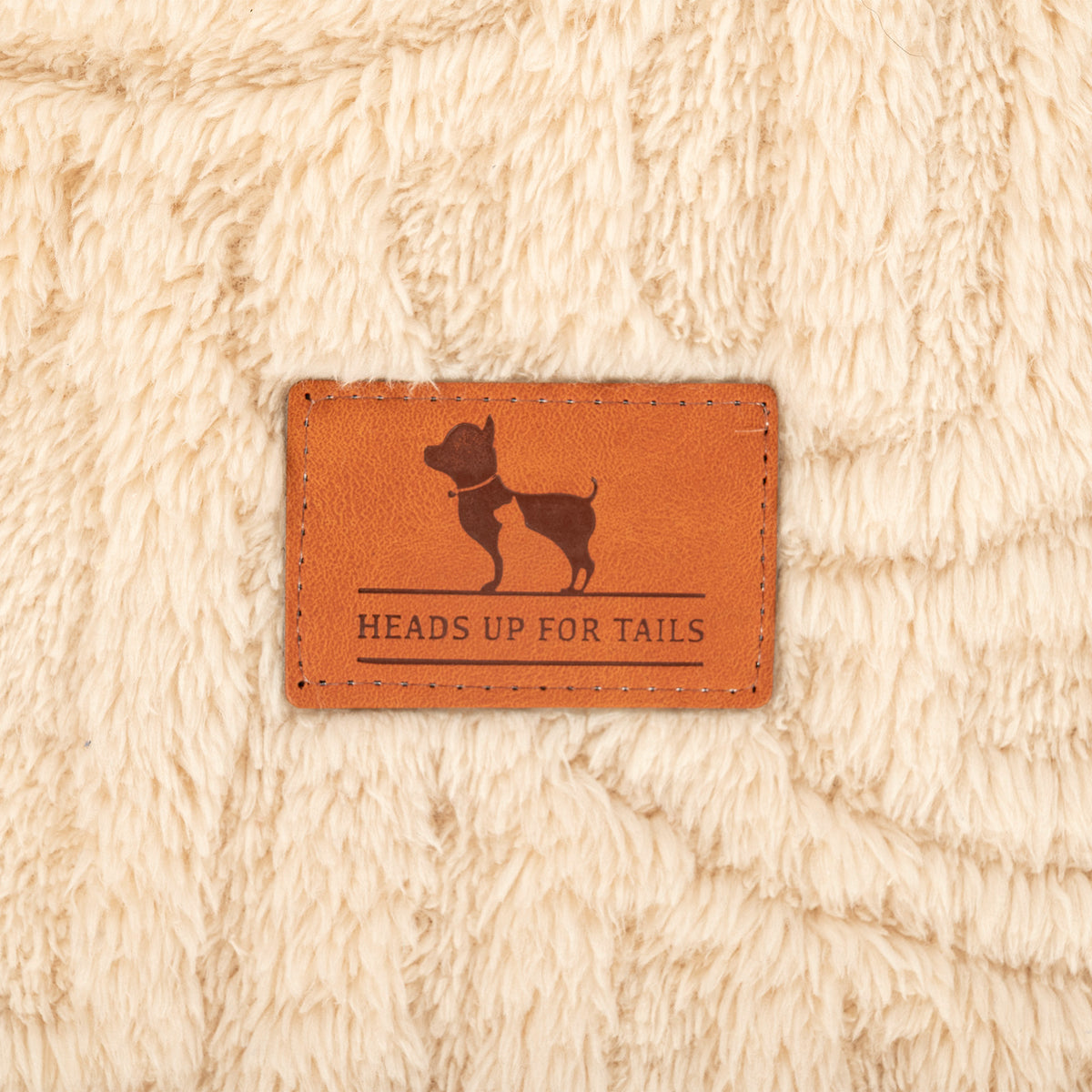 HUFT Plush Comfort Blanket For Dog & Cat - Beige