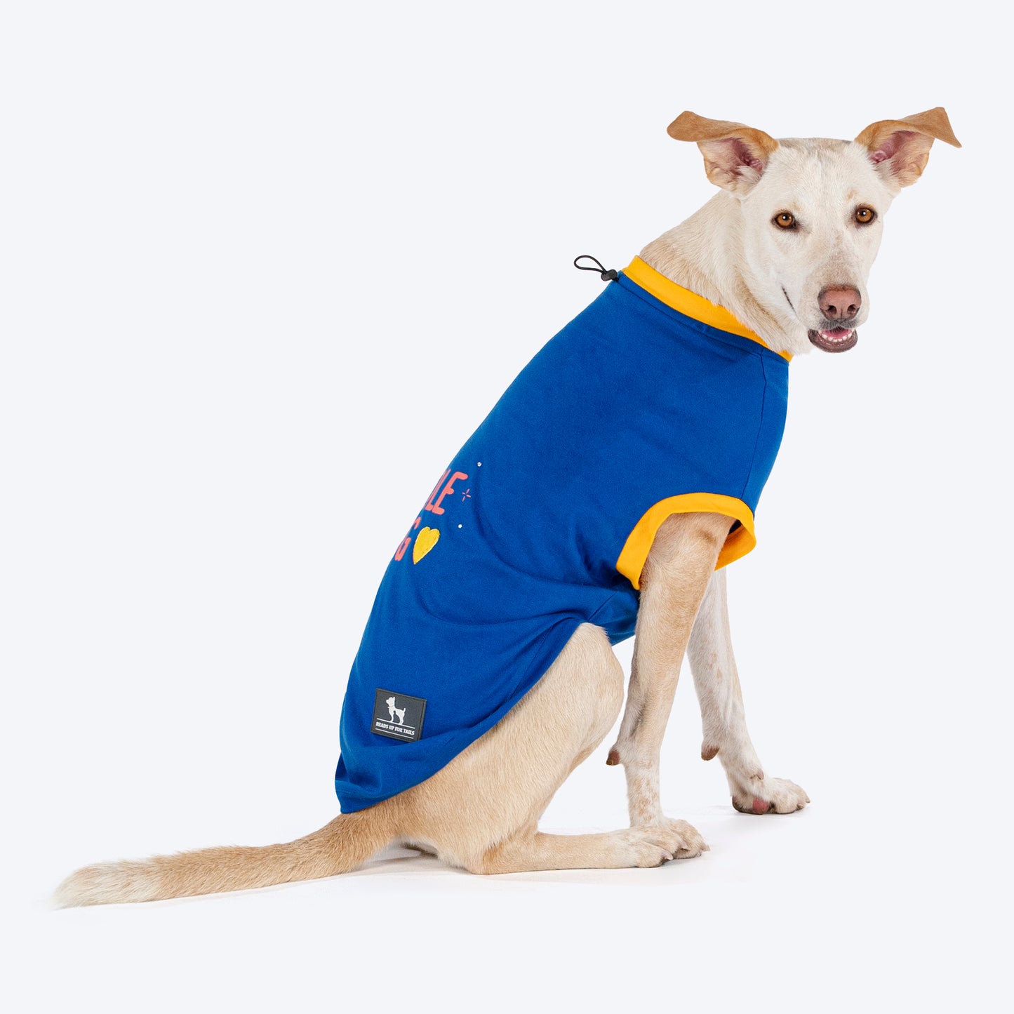 HUFT Cuddle Bug T-Shirt For Dogs - Blue - Heads Up For Tails