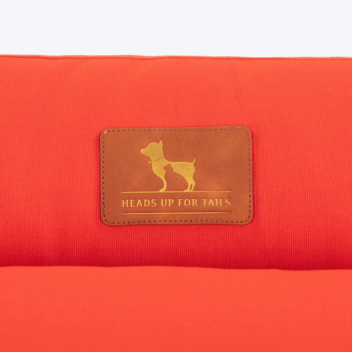 HUFT Sweethearts Lounger Bed For Dog - Red