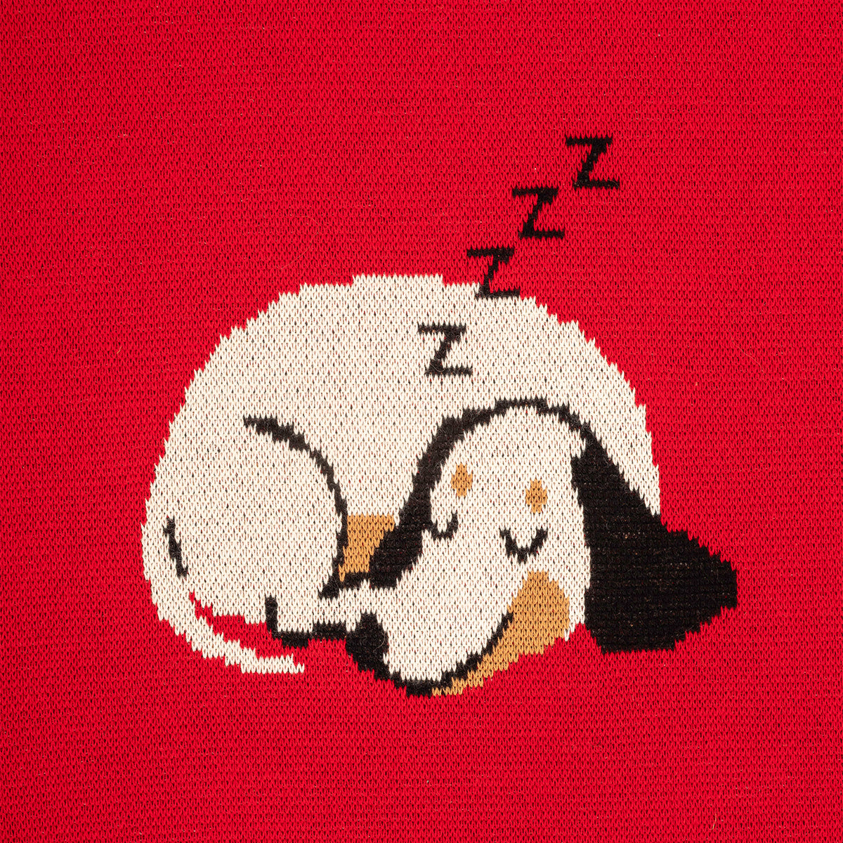 HUFT Doodle Doggo Blanket With Dog Cushion - Red