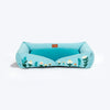 HUFT Gardenia Lounger Bed For Dog - Ice Blue