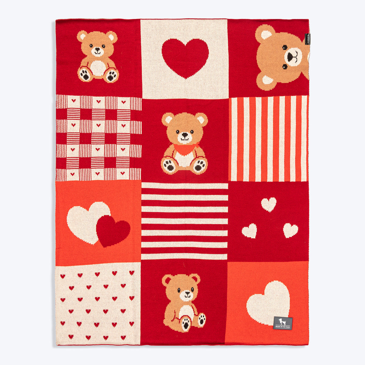 HUFT Bear Hug Blanket For Dog & Cat - Red