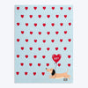 HUFT Doggo Love Blanket For Dog - Blue