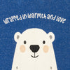 HUFT Cloudy Bear Blanket  For Dog & Cat - Blue