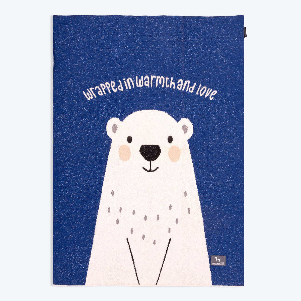 HUFT Cloudy Bear Blanket  For Dog & Cat - Blue