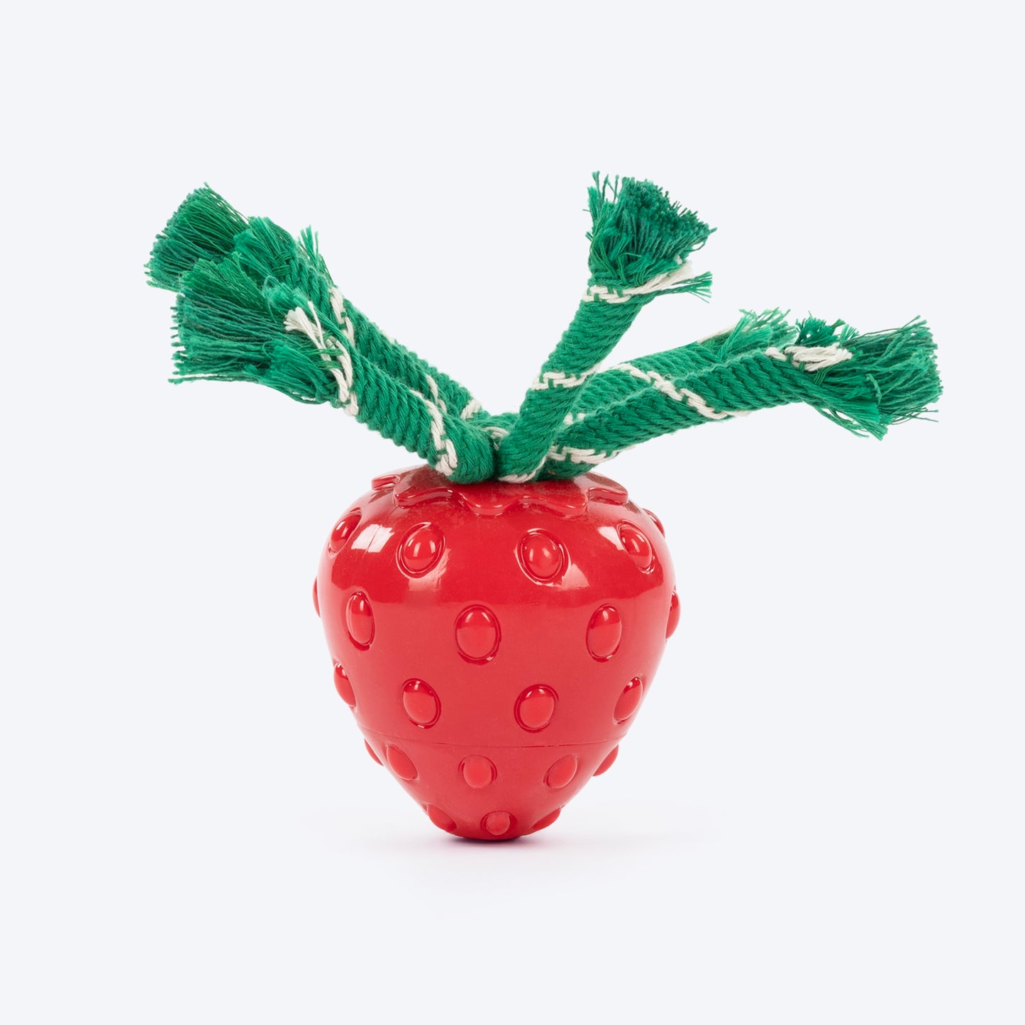 HUFT Squeakie Berrie Chew Toy For Dog - Red