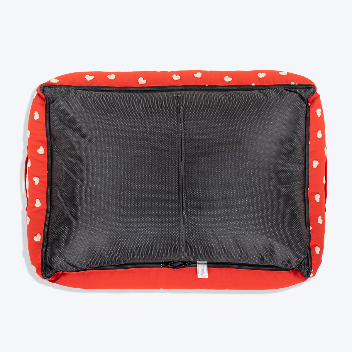 HUFT Sweethearts Lounger Bed For Dog - Red