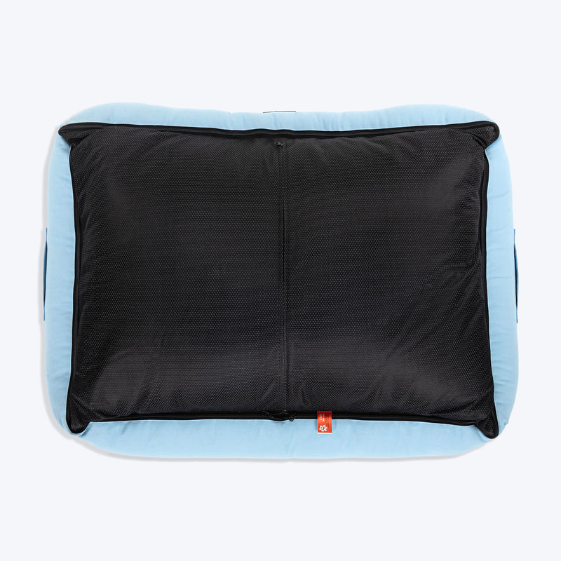 HUFT Doggie Classic Lounger Bed For Dog - Blue