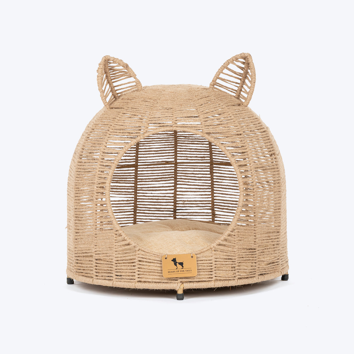 HUFT Whisker Snooze Chair With Cushion For Cat - Brown