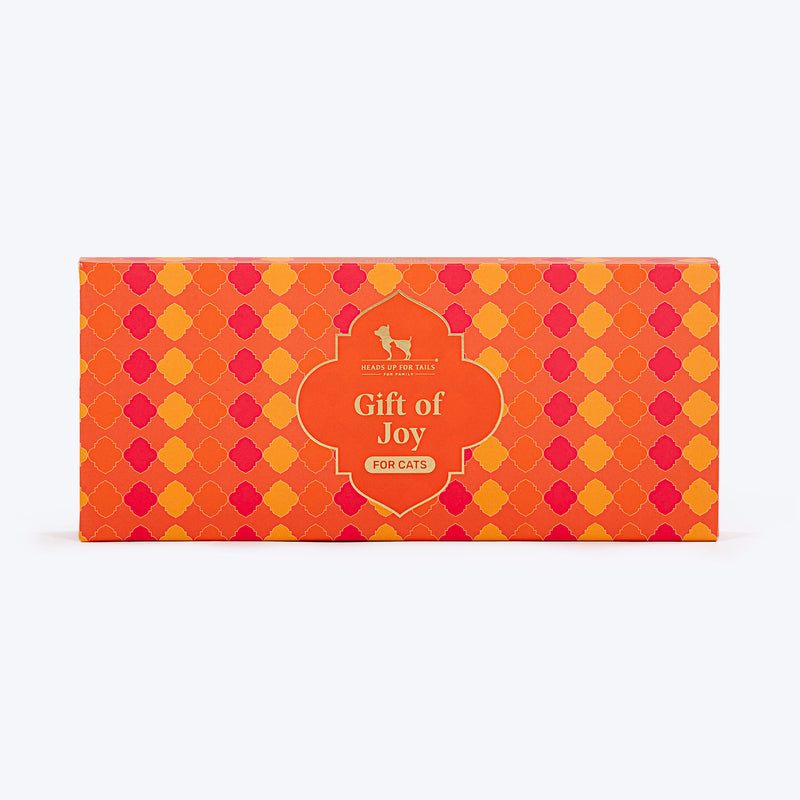 HUFT Gift Of Joy Diwali Treats Box For Cat - 105 gm