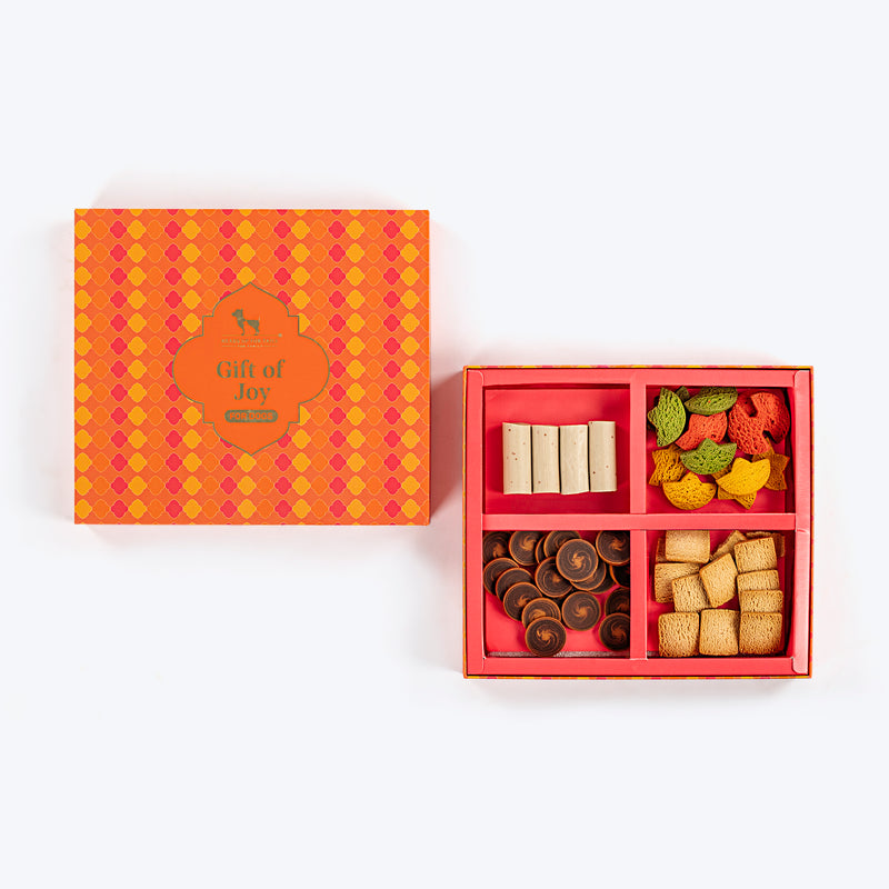 HUFT Gift Of Joy Diwali Treats Box For Dog - 236 gm