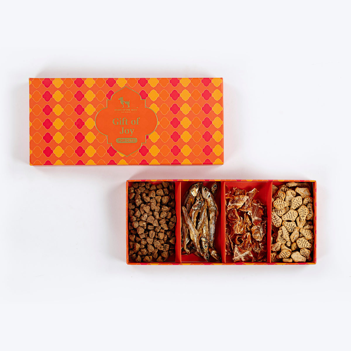 HUFT Gift Of Joy Diwali Treats Box For Cat - 105 gm