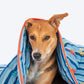 HUFT X Pinklay Strut In Stripes Blanket For Dog & Cat - Blue - Heads Up For Tails