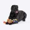 HUFT Tuggables Rope Toy For Dog - Orange & Blue - Heads Up For Tails