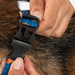 HUFT X Pinklay Hearts In Bloom Bow Tie With Strap For Dog - Blue & Orange - Heads Up For Tails