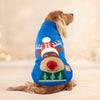 HUFT Reindeer Cheer Sweater For Dog - Blue