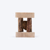 TLC Wobblerush Matatabi Interactive Toy For Cat With Catnip - Brown - Heads Up For Tails