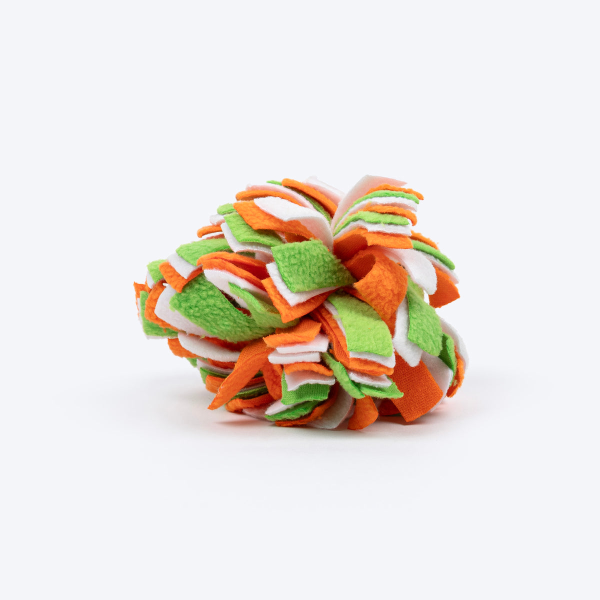 TLC Furry Fleece Ball Interactive Toy For Cat - Multicolor