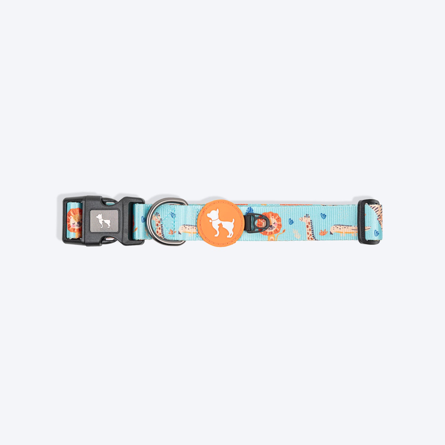 HUFT Jungle Safari Collar For Dog - Mint Green - Heads Up For Tails