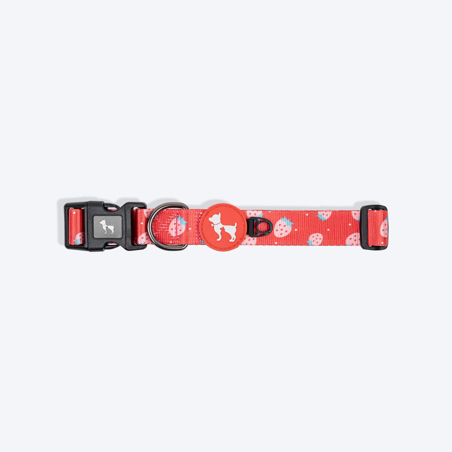 HUFT Berry Bliss Collar For Dog - Red - Heads Up For Tails