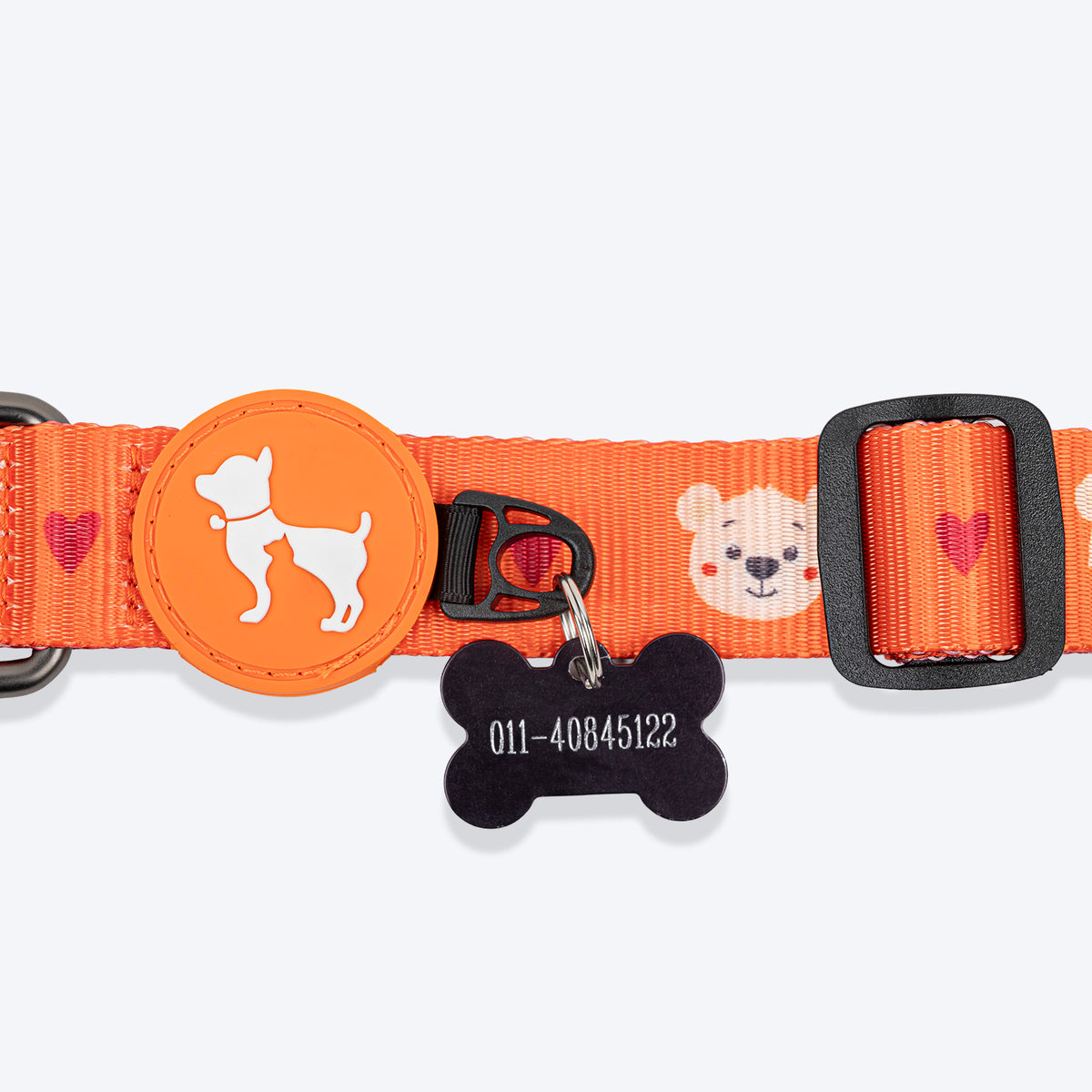 HUFT Teddy Collar For Dog - Red - Heads Up For Tails