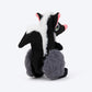 HUFT Sally The Skunk Plush Toy For Dog - Black