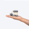 TLC Scratch Drum Sisal Interactive Toy For Cat - Beige & Grey - Heads Up For Tails
