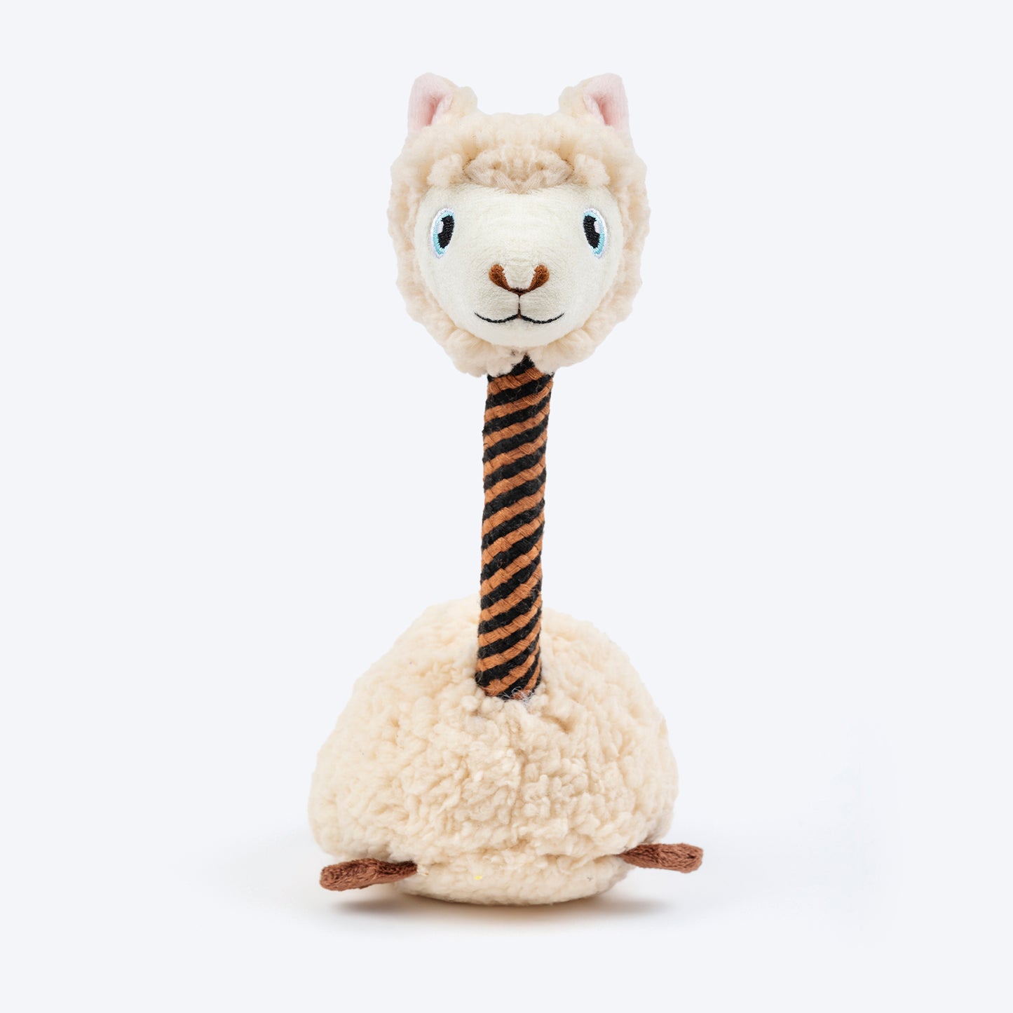 HUFT Baa Baa Plush Toy For Dog - Off White