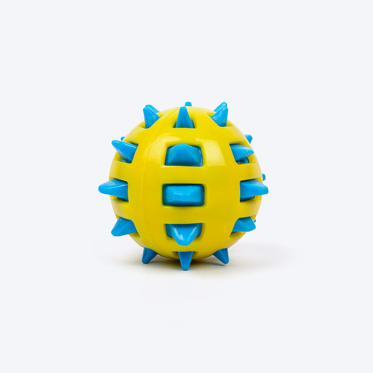 TLC Paw Spiker Chew Toy For Dog - Blue & Yellow - Heads Up For Tails
