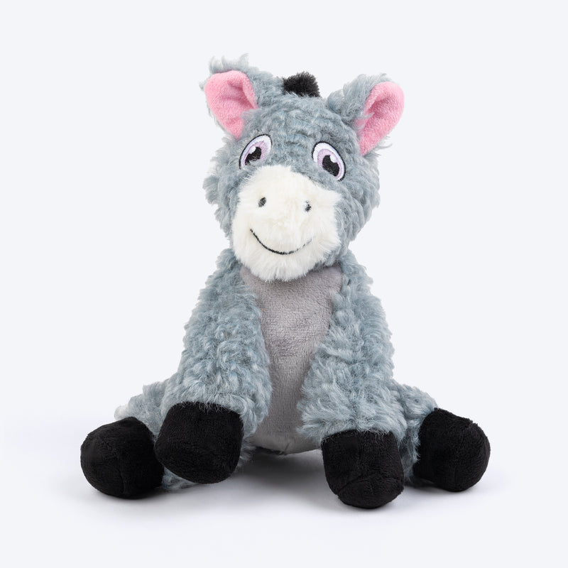 HUFT Donky Donk Plush Toy For Dog - Grey - Heads Up For Tails