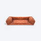 HUFT Made To Order Fluffy Dreams Sofa Protector For Dog - Dark Brown