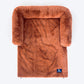 HUFT Made To Order Fluffy Dreams Sofa Protector For Dog - Dark Brown