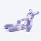 HUFT Bunny Long Legs Plush Toy For Dog - Multicolor